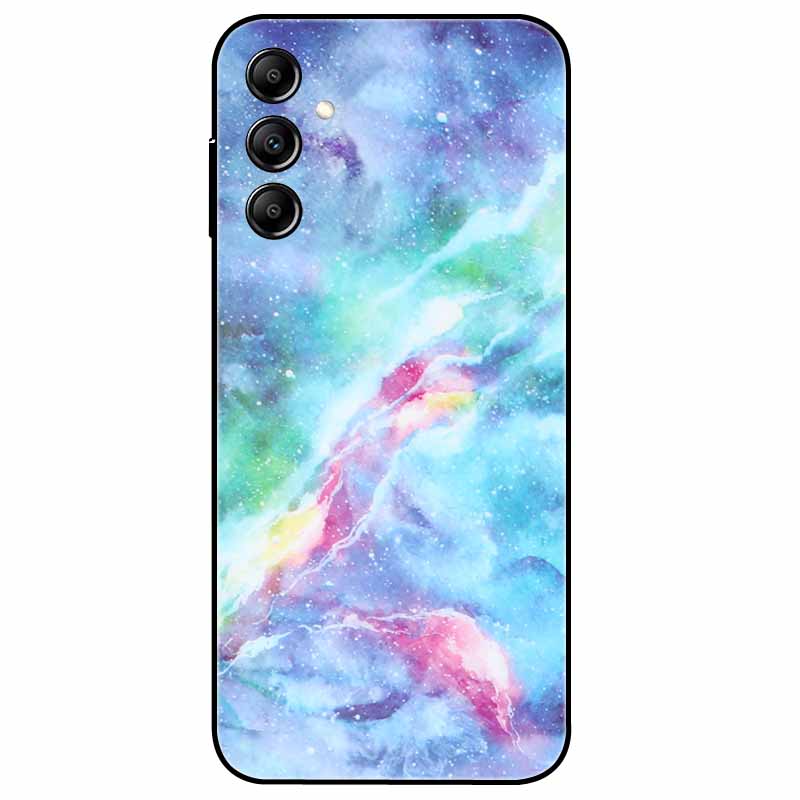 Чехол для Samsung Galaxy A54 5G A34 A24 S23 Чехол Цветочный Мраморный ТПУ Мягкий Силиконовый Чехол для GalaxyA54 A 34 Расписные Корпуса Телефонов