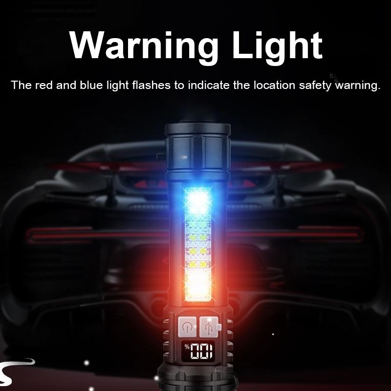 9900LM высокомощные светодиодные фонарики со встроенным аккумулятором 18650, аварийный фонарик, мощный рыболовный фонарь