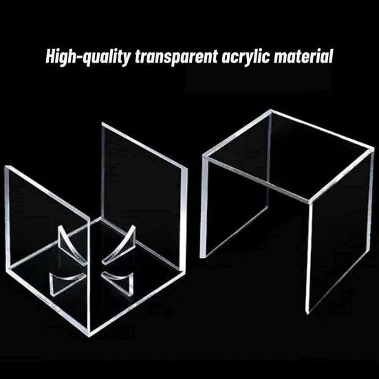 3 шт. Витрины для бейсбольных мячей Высокая прочность Пыленепроницаемые Прозрачные Защищенные от УФ-лучей Витрины-подставки для бейсбольных мячей