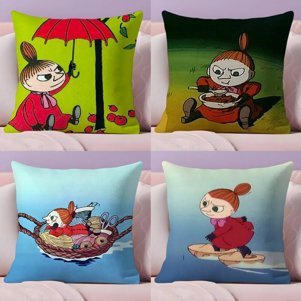 Anime L-LittleS M-My Pillow Case Pillowcase Ultra Soft Skin Friendly Fabric Cloud Like Comfort & Concealed Zipper