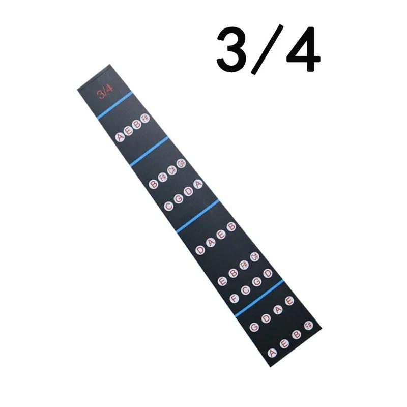 1 шт. наклейки на гриф для скрипки наклейки на высоту тона наклейки на пальцы без клея тренировочные аксессуары для шкалы