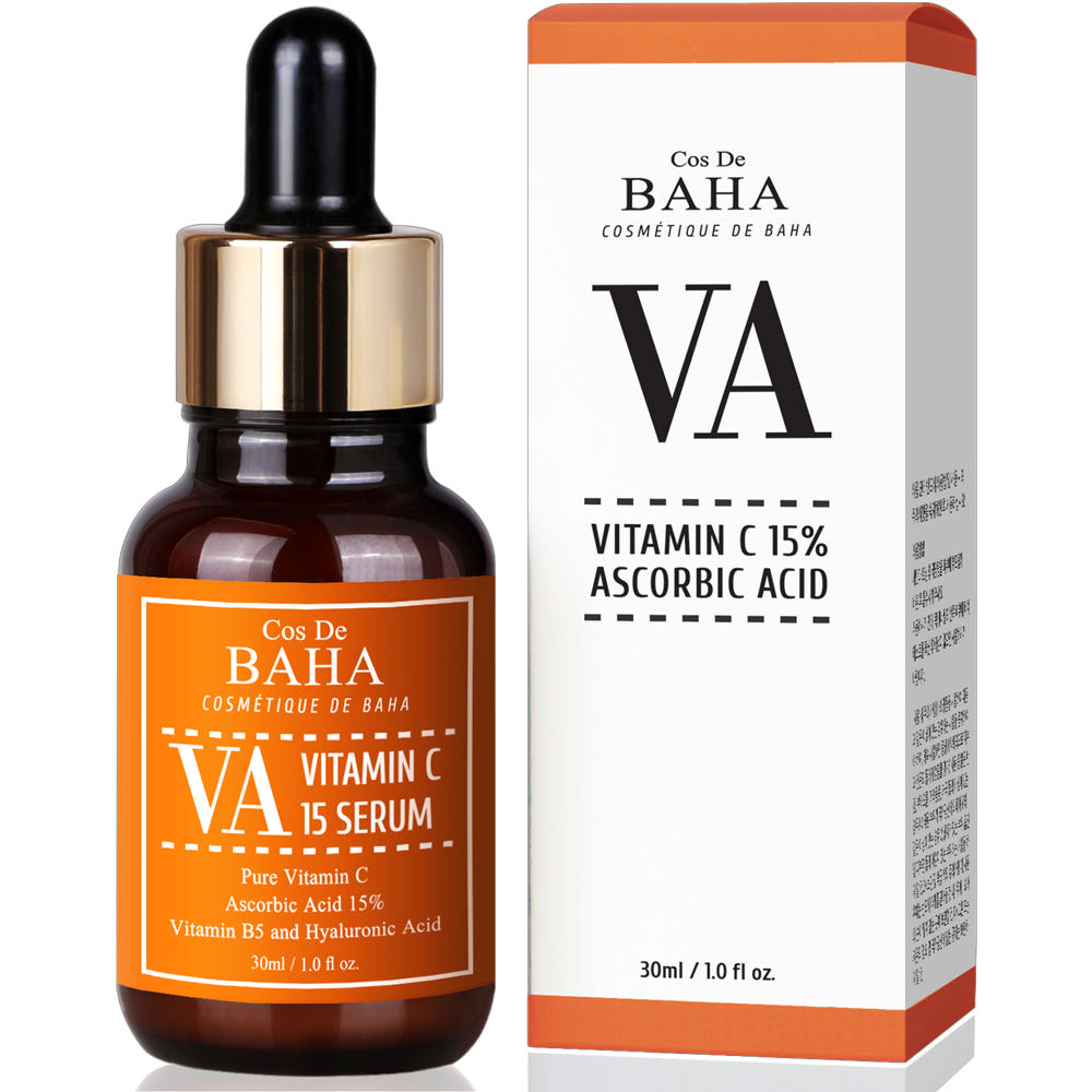 COS DE BAHA VA Pure Vitamin C 15% Arbutin Brightening Dark Spot Serum 30ml