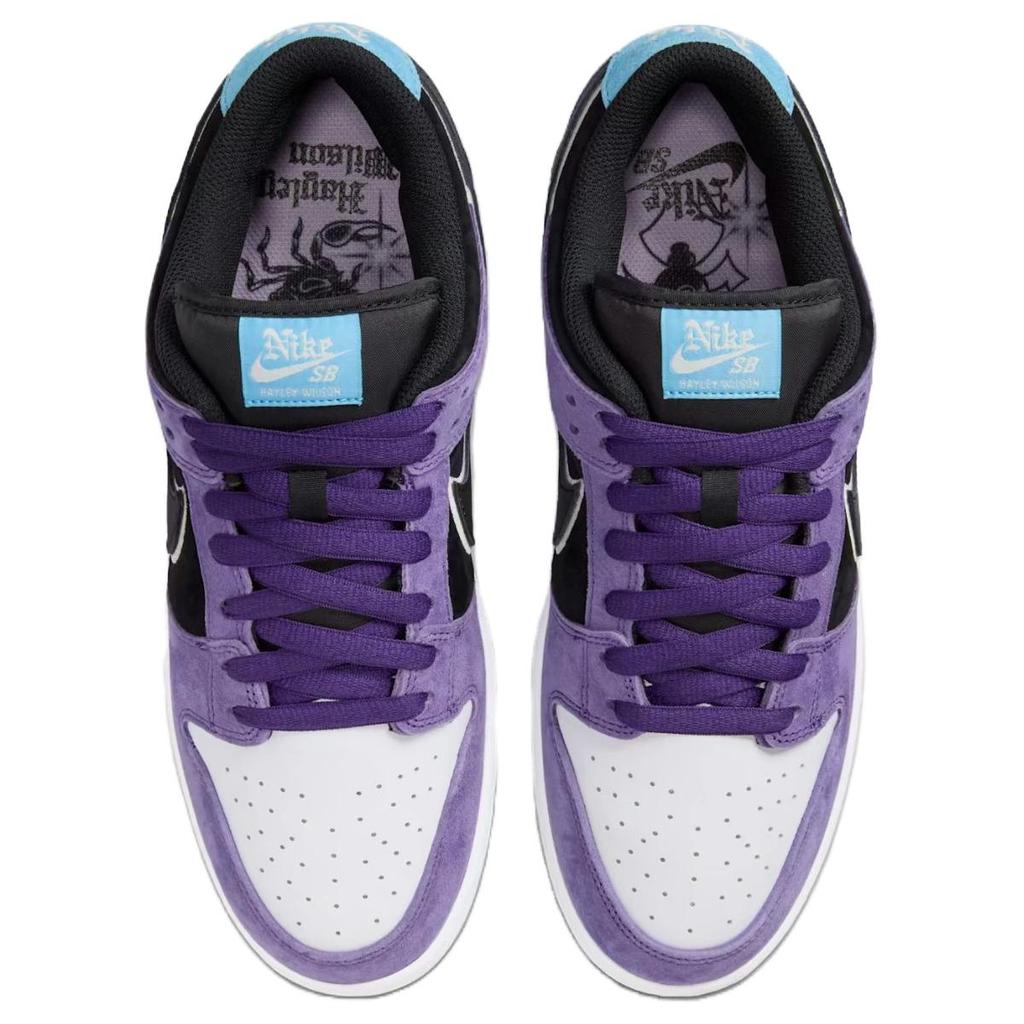 Hayley Wilson X Nike Dunk Low SB Court Purple Unisex Sneakers White Black Lagoon-Pulse HJ0513-500