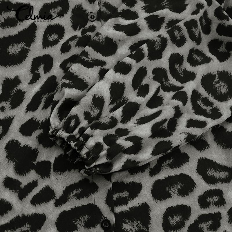 Женская блузка с леопардовым принтом