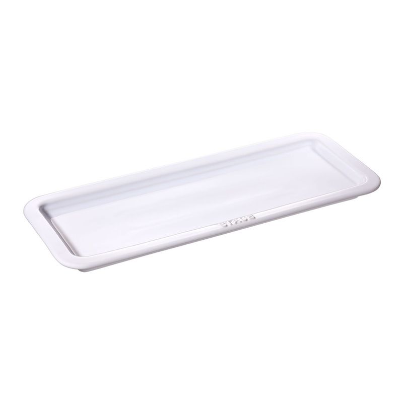Staub Ceramic Serving Plate (Pure White)
