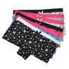 Women Underwear Cotton Panties Low Rise Boxers Shorts Boyshort Stars Print Girls Ladies Knickers for Women Lot 6 Pcs