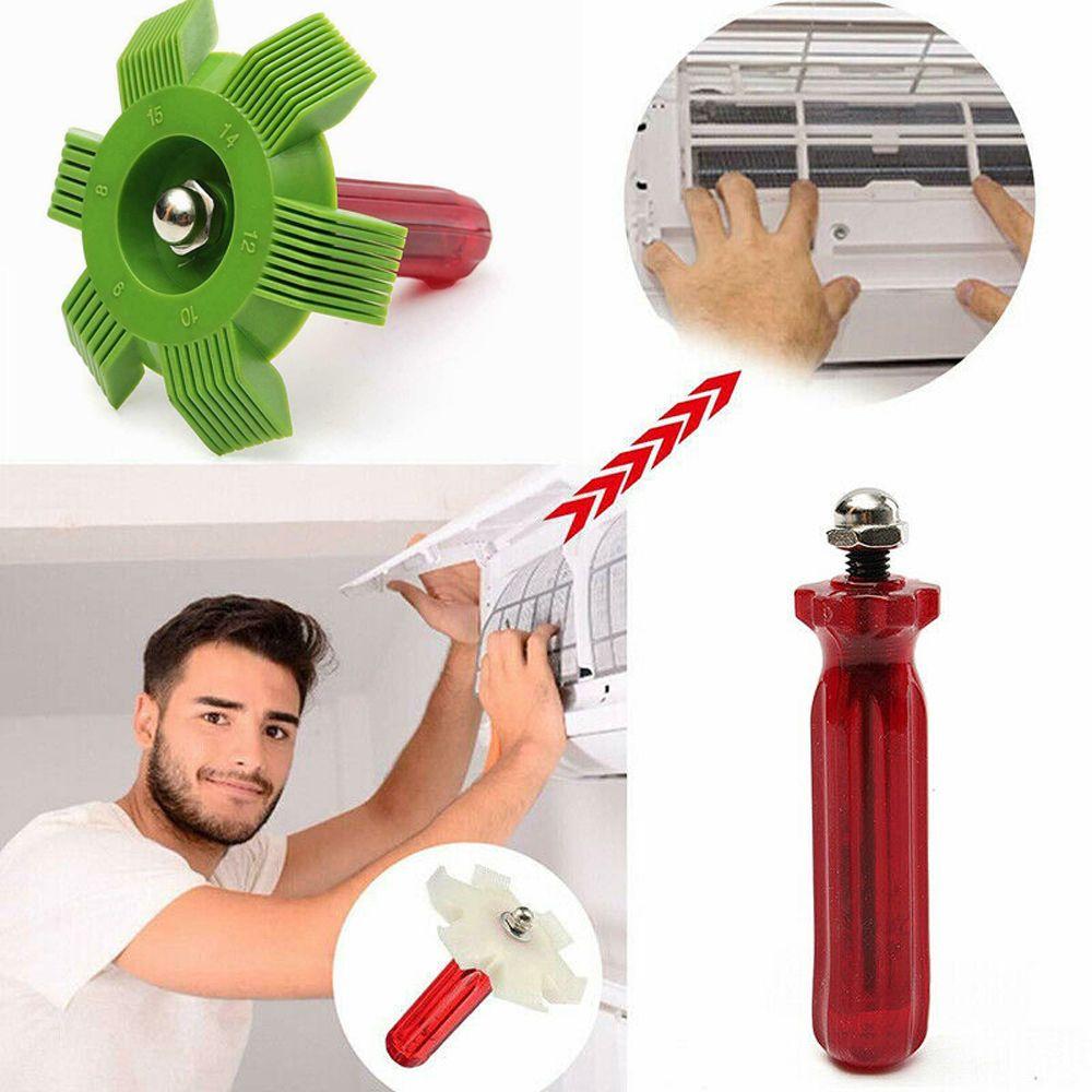 Tool Coil Straightener Air Conditioner Car A/C Radiator Condenser Fin Comb Auto Cooling System