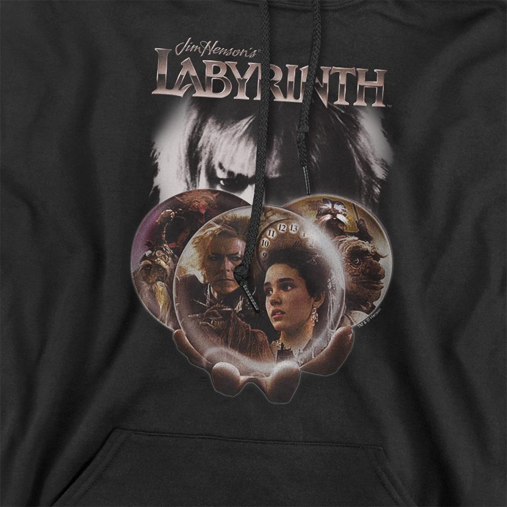 Labyrinth Unisex Adult Globe Hoodie