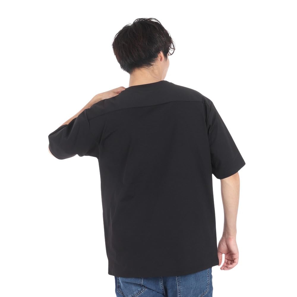 Футболка North Airy Pocket черного цвета с вырезом L [The Face] S/S