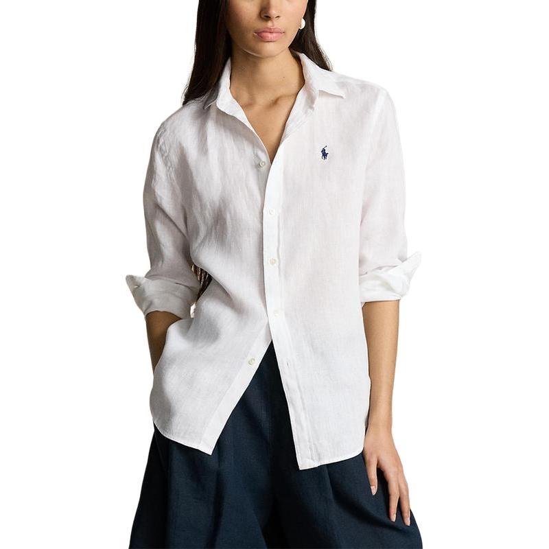 Polo Ralph Lauren Рубашка SS23 Смешанная поставка Женская Белая WMPOSHTNDO20436-100