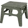 Captain Stag Uw 1530 [outdoor Table Table Folding Table Compact Folding Table With Handle Olive]