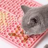 Silicone Material Silicone Mat Suction Cup Dog Food Plate New Licking Mat  Food Training