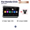 NaviFly 9-дюймовый QLED беспроводной Carplay Android авто радио для Honda Civic 2012 2013 2014 2015 мультимедийные GPS интеллектуальные системы