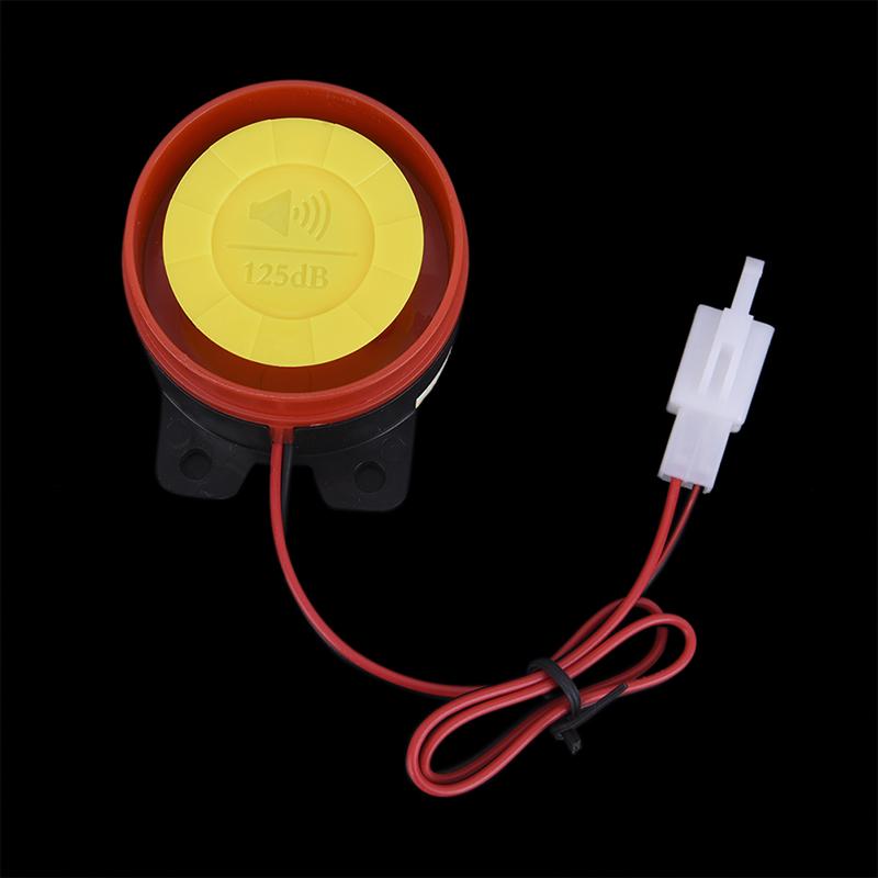 Автомобиль Atv Мотоцикл Грузовик Велосипед Громкий звуковой сигнал Klaxon 125Db 12V Электрический Универсальный