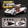 1:Масштаб 43 Pagani Zonda R AE86 DIY Модель автомобиля Игрушка Сплавной корпус Резиновые шины Съемные детали Миниатюрные модели транспортных средств Подарки для мальчиков