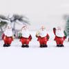 Ornament Crafts Stylish Pretty Resin Ornament Supplies Santa Claus For Christmas Decor