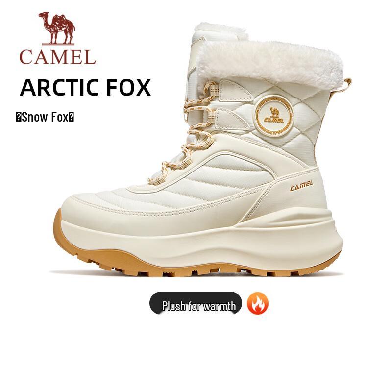 Camel Женские плюшевые зимние ботинки на толстой подошве K25C02Q6055