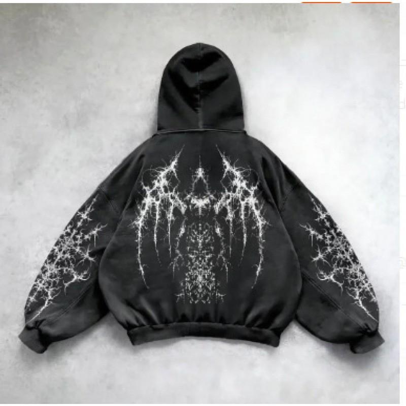 Unisex Oversized Hooded Sweatshirt With 3D Print Streetwear Long Sleeve Pullover Winter Casual Wear