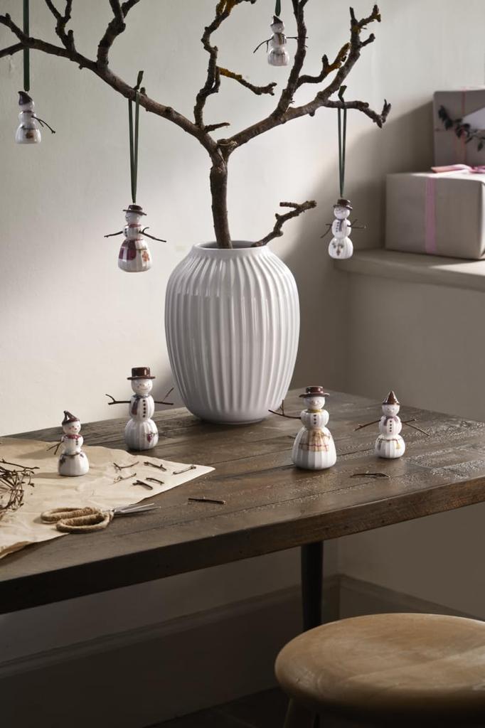 Керамика Kahler Hammershøi Снеговик, В9см, 692661, Североевропейское украшение
