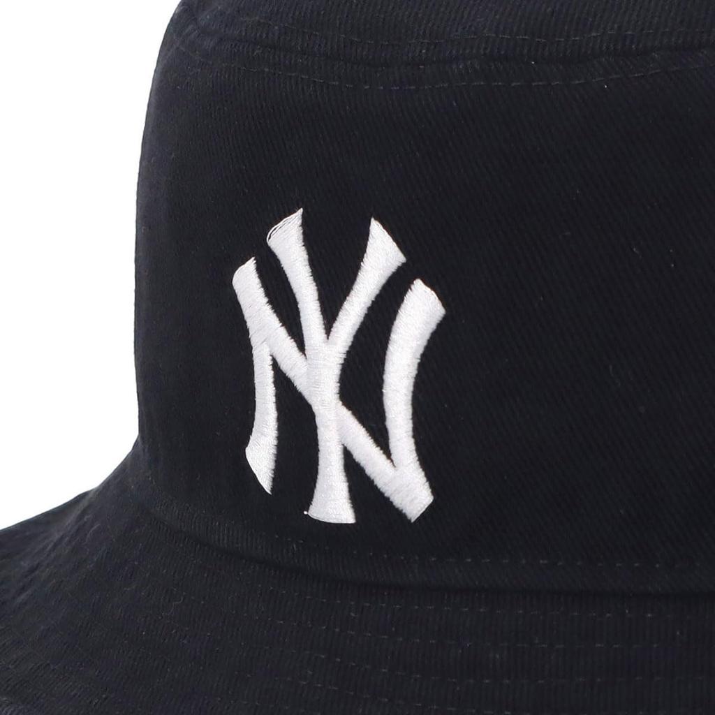 NEW ERA Bucket Hat MLB NY Black BUCKET01 NEYYAN DAMAGED TWILL BLK S/M