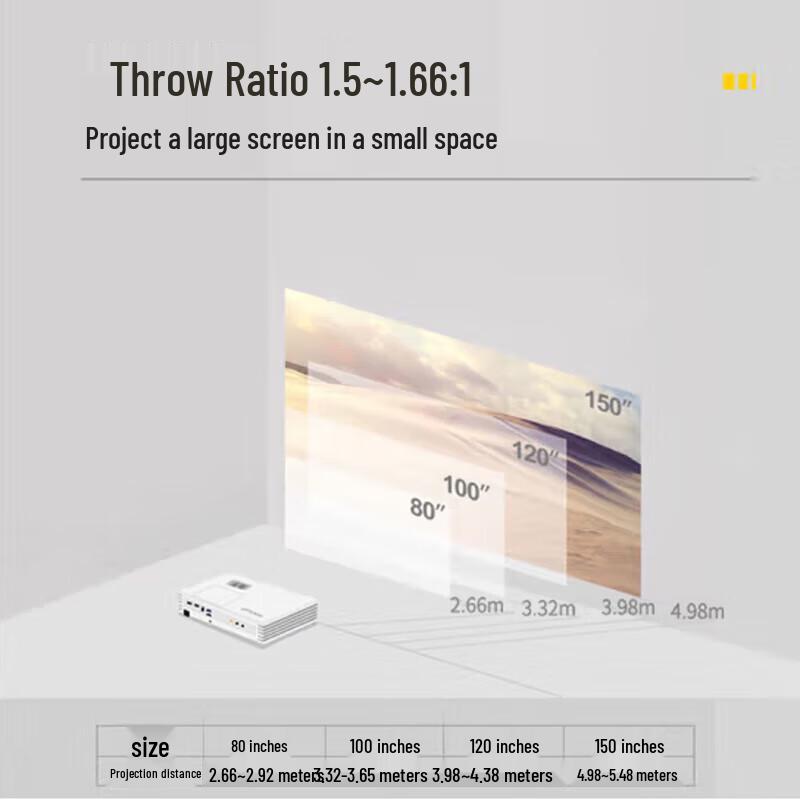 Optoma JNF7125 1080p DLP Home Theater Projector with 3D (CN version)