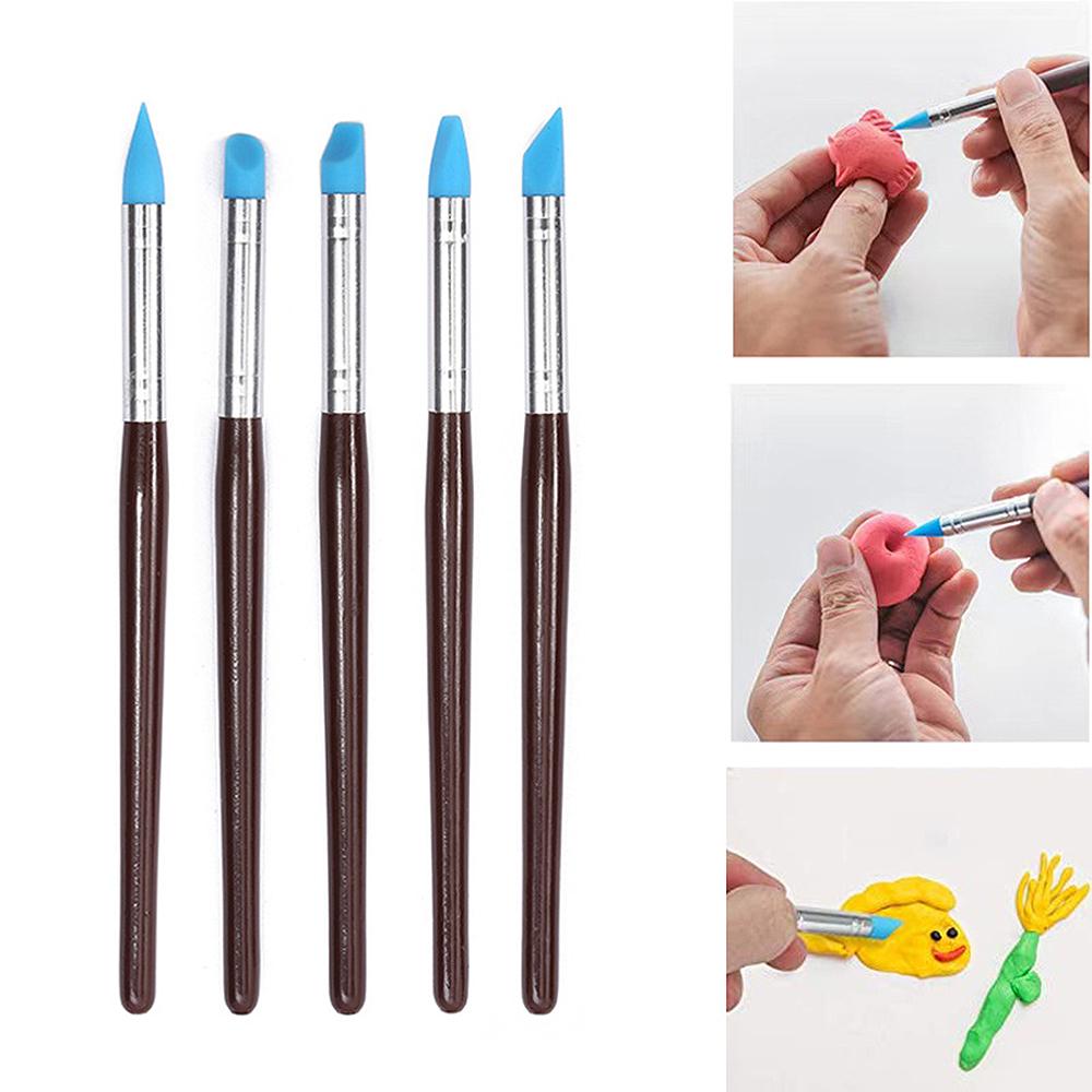 Pottery Sculpting Tools Set 40pcs Practical Ceramic Clay Carving Tools for Pottery Craft  Dotting  Carving  Drawing