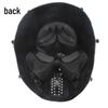 Маска-сетка из стали на все лицо «Воин-рыцарь-череп» для Хэллоуина
