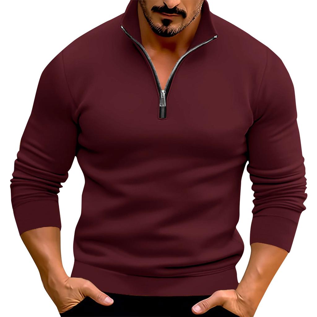 Мужская модная футболка с длинным рукавом, весенне-осенний пуловер с длинным рукавом, толстовка
