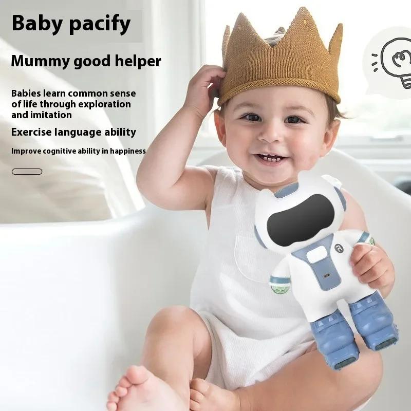 Музыкальный Робот, Демонстрирующий Танцевальные Движения - Светящаяся Электрическая Игрушка для Детей, Робот-Собака Little Live Pets