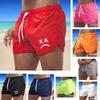 BBK-44 Летние новые мужские быстросохнущие плавки спортивные штаны купальный костюм пляжные шорты шорты для бега спортивные креативный баскетбольный принт