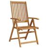 VidaXL Folding Garden Chairs 8 Pcs Solid Acacia Wood