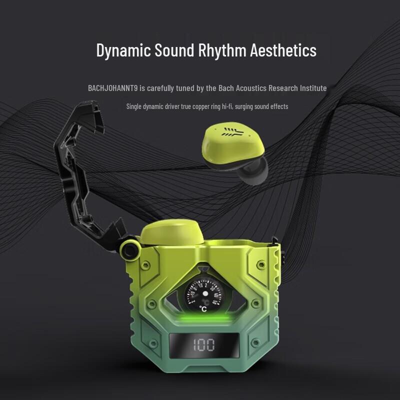 Bach Johann T9PRO Полностью беспроводные внутриканальные Bluetooth-наушники