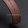 Vintage Stitching Leather Straps Universal Retro Brown Gray Cowhide Watch Band Soft Quick Release 18/19/20/21/22/24mm Bracelets