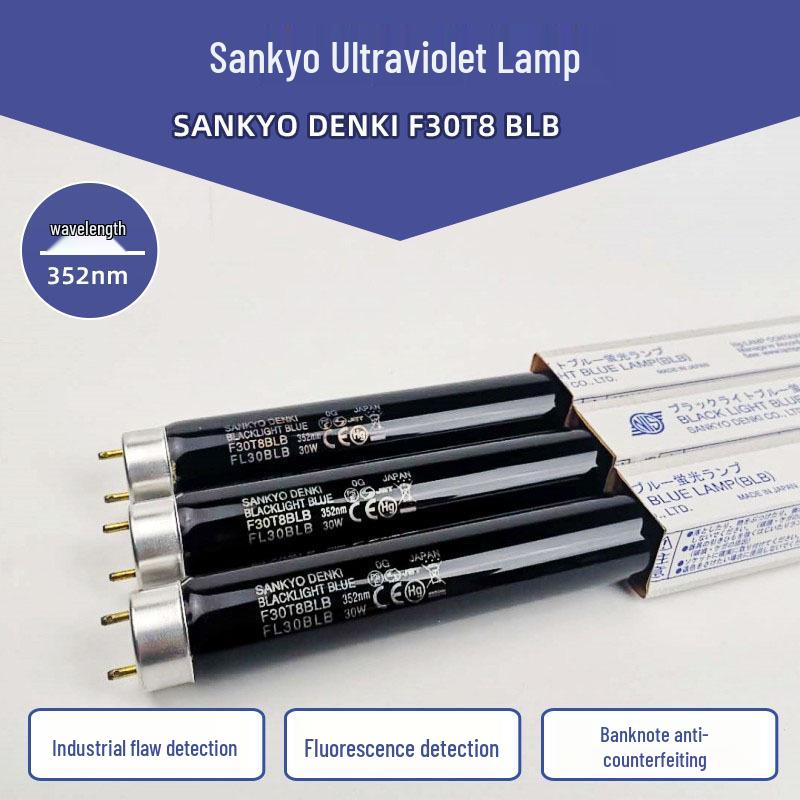 Лампа Sankyo F30T8BLB УФ Черный Свет 30Вт Флуоресцентная Лампа для Цветоподбора