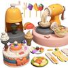 3D пластилиновая форма для моделирования глины, машина для изготовления лапши, сделай сам, пластиковые игрушки для игры в тесто, наборы инструментов для мороженого, цветная глина для детей на день рождения