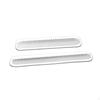 2Pcs Under Seat Air Outlet Vent Cover Vehicles for Byd Atto 3 Yuan Plus Silver