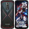 Smartphone Robuste DOOGEE Blade 10 Pro Energy 32+256GB 6.56'' Telephone Portable Incassable Android 15 6150mAh Dural SIM/NFC Rouge