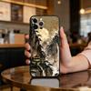 Черный мягкий силиконовый чехол для телефона в стиле C-Chinese S-Style A-Art, для iPhone 17,16,15,14,13,12,11 Plus,Pro Max,XS