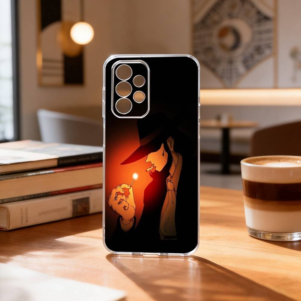 Чехол для телефона Lupin the Third Daisuke Jigen Прозрачный Силиконовый Мягкий Для Samsung S25,S24,S21,S22,S23,S30,Ultra,S20,Plus,Fe