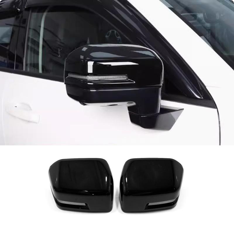 Для GMW Haval H3 2024 2025 ABS Хром черный Наружная крышка зеркала заднего вида Боковое зеркало Козырек от дождя Декоративные автомобильные аксессуары