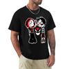 Interesting Cartoon Emo T Shirt Harajuku Short Sleeve T-shirt 100% Cotton Graphics Tshirt Tops