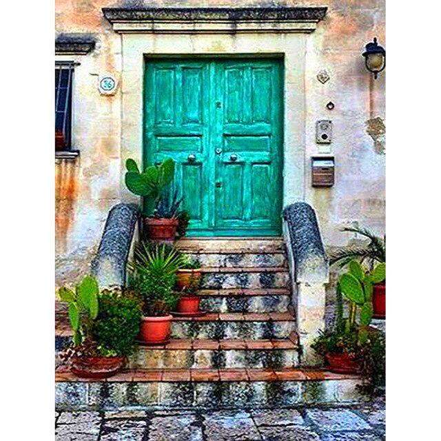 DIY 5D алмазная живопись, вышивка крестиком, морской пейзаж, дом, полная круглая дрель, пейзаж, алмазная вышивка, мозаика, искусство, домашний декор, подарок