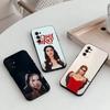 Чехол для телефона Lana -DK-Del Rey для Samsung S25, S24, S21, S22, S23, S30, Ultra, S20, Plus, Fe, Мягкий силиконовый черный чехол