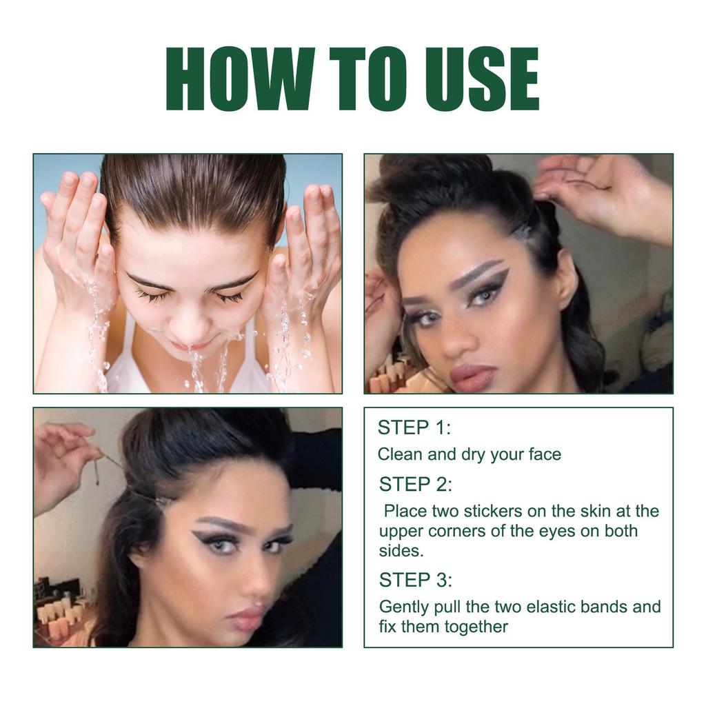 Лента для лифтинга лица, ультратонкая высокоэластичная лента, инструмент для макияжа, чтобы скрыть морщины на лице, двойной подбородок, V-образное лицо и подтянуть кожу, 30 шт.