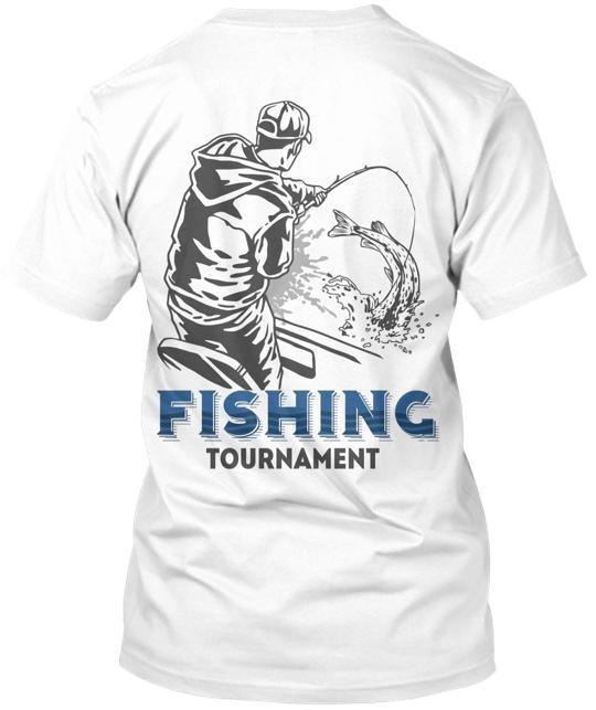 Fishing Tournament T-Shirt Size S to 5XL