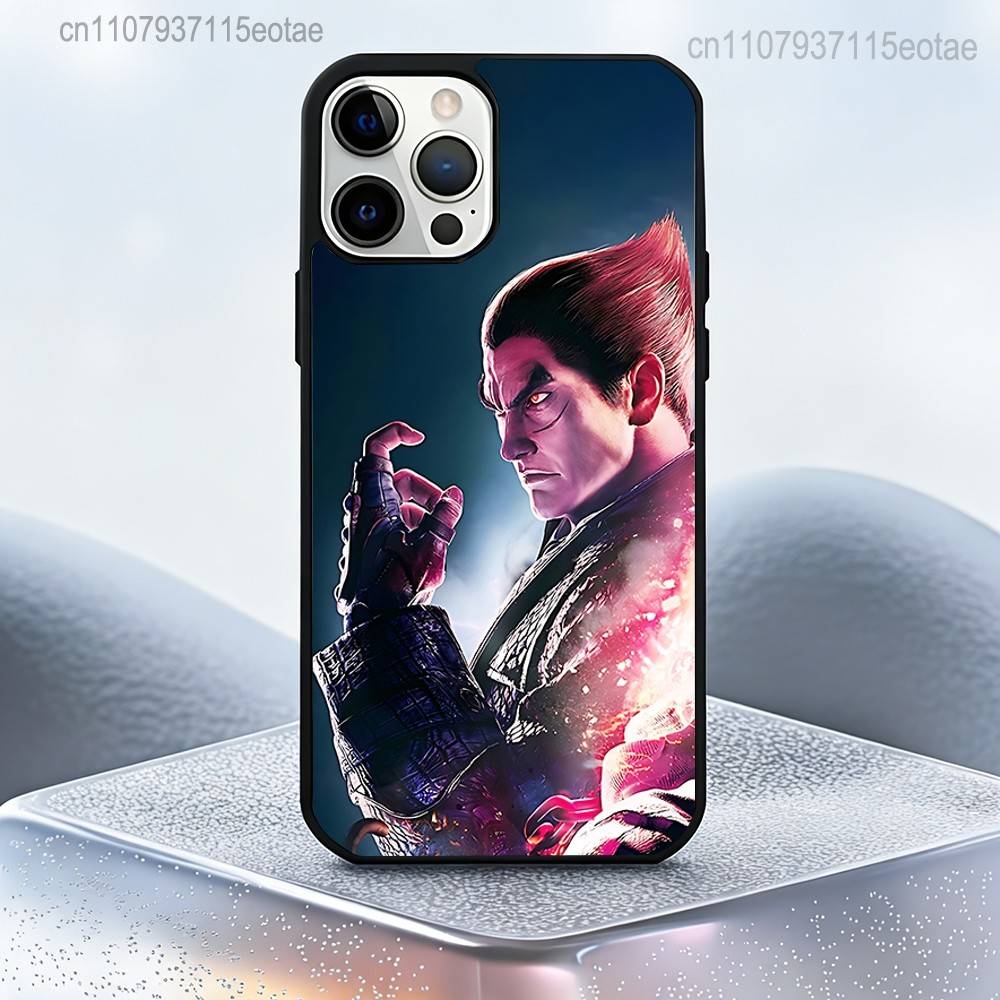Чехол-бампер с защитой от падения и магнитом для игры T-Tekken 8 для iPhone 17,16,15,14,13,12,11,Pro,Max,Plus,Mini,SE4,E