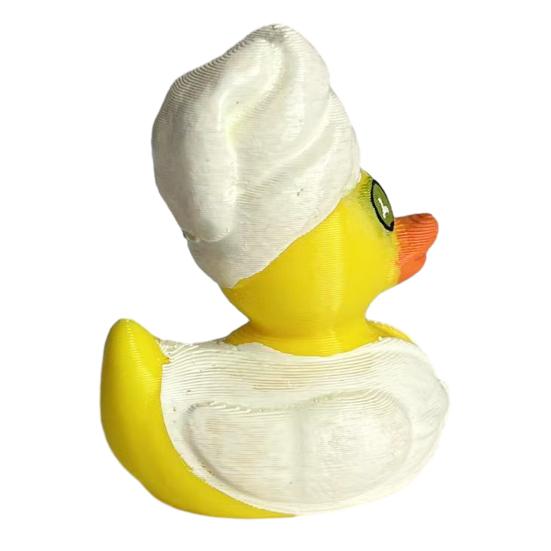 1/2 шт. Фигурка ныряющей утки, напечатанная на 3D-принтере, статуэтка утки для СПА, мультяшная скульптура животного, украшение для дома, офиса, рабочего стола