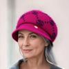 Women's Autumn & Winter Wool Knit Beret and Scarf Set - Warm, Versatile, Thickened for Middle-Aged & Elderly