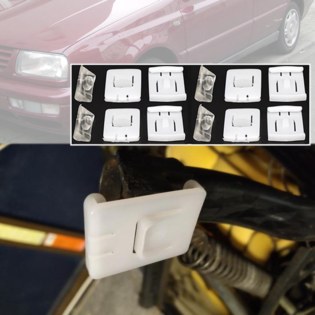 Для VW Golf MK1 MK2 MK3 Jetta A1 A2 Passat B1 B2 B3 B4 Polo 3 6N/6KV крепеж для автомобильного сиденья рельсовый направляющий зажим комплект направляющих ползунка
