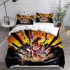 D-Donkey K-Kong B-Bananza Bedding Sets Single/Twin/Double Size Duvet Cover Set 2/3 Pieces Sets Gifts for Gamer Kids Adult Size